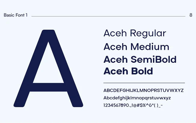 BlueFly — Typography