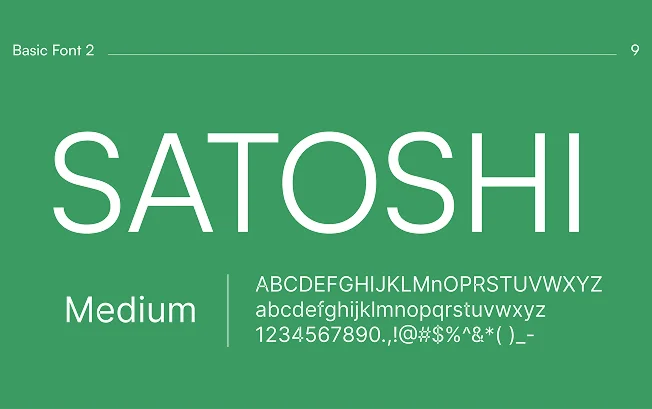 BlueFly — Typography