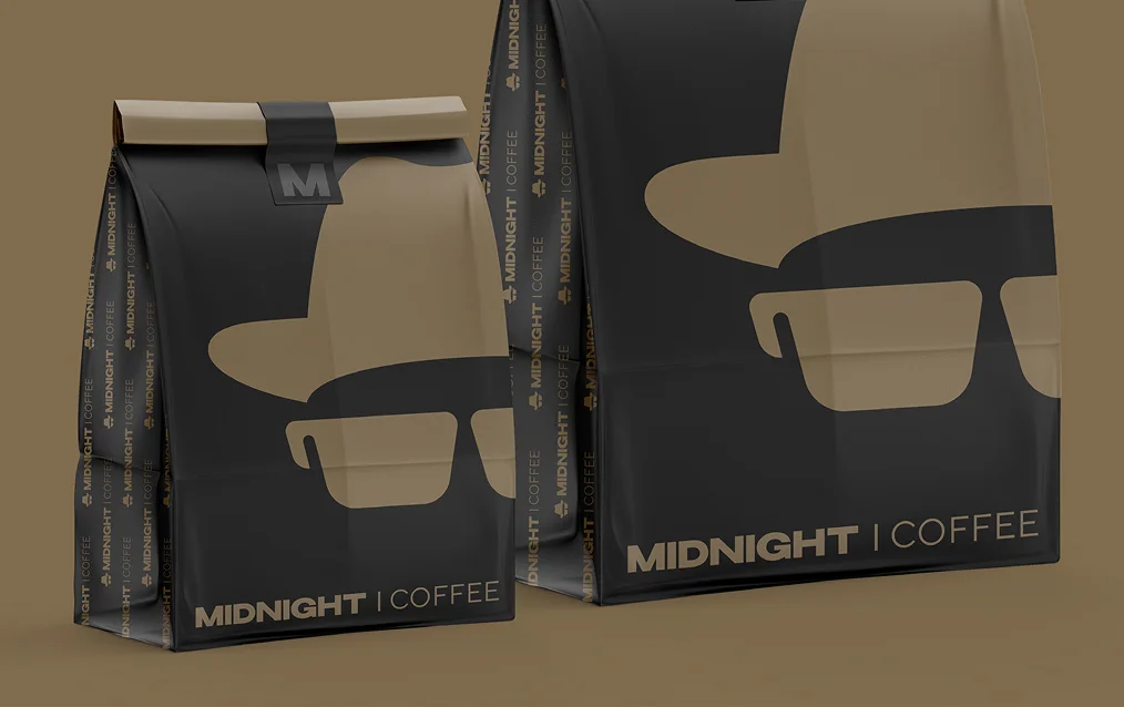 Midnight Coffee — To-Go Bag Design