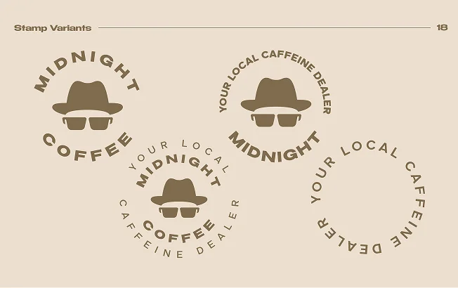 Midnight Coffee — Stamps