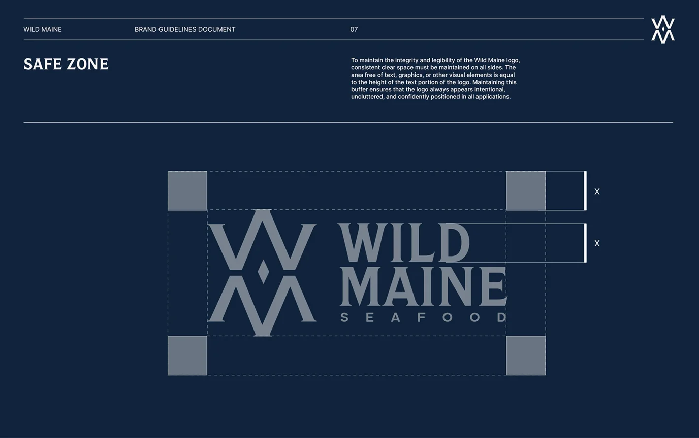 Wild Maine Seafood — Logo Usage Guidelines