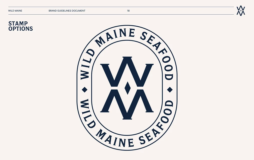 Wild Maine Seafood — Stamp Option