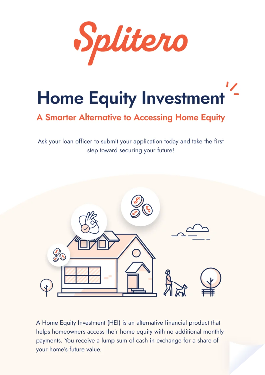 Splitero sales collateral design